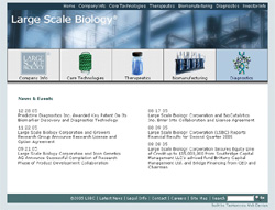 LSBC website snapshot